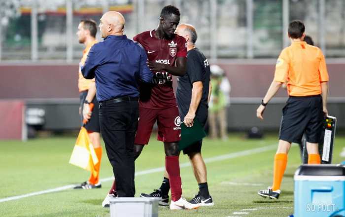 FC Metz: Antonetti déplore l’attitude d’Ibrahima Niane