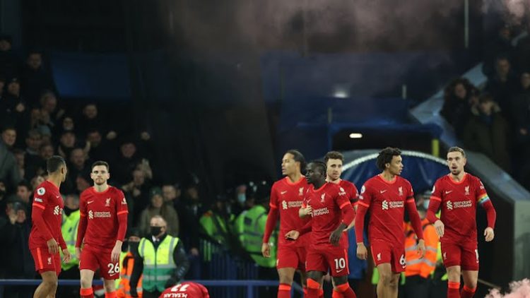 Premier League : Liverpool remporte facilement le Derby face à Everton (4-1)