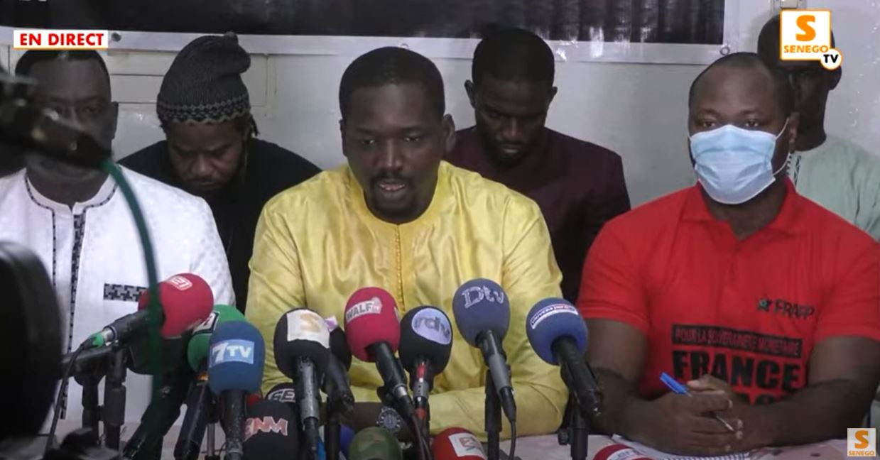 Marche interdite : Suivez en direct la conférence de presse de Y en a marre, Frapp…