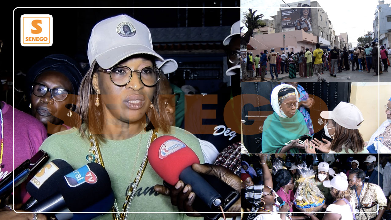Locales 2022-Visite de proximité : Zahra Iyane Thiam à Liberté 4 et 6 (Senego Tv)