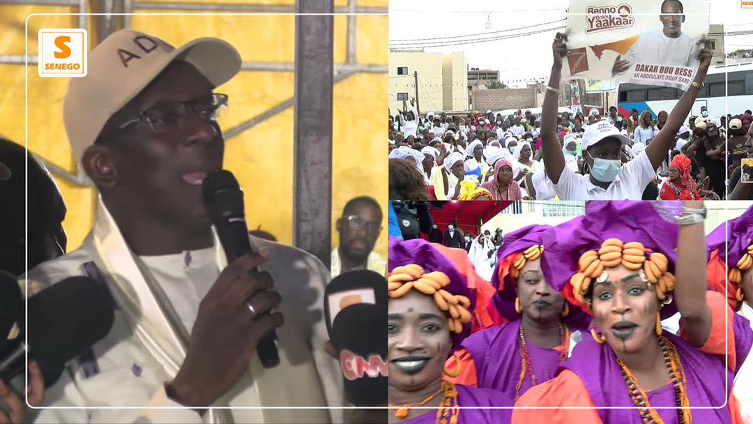Abdoulaye Diouf Sarr acclamé par la population Ngoroise (vidéo)