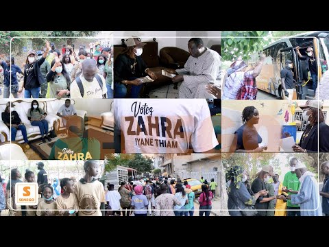 Visite de proximité, échanges à Liberté 1 et 2 avec Zahra Iyane Thiam (Senego TV)