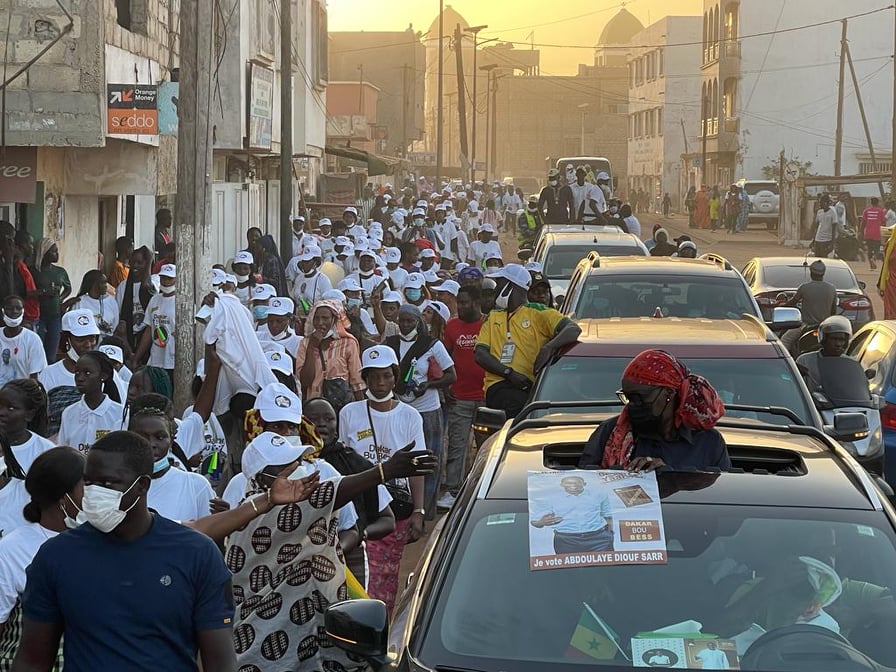 En images : Abdoulaye Diouf Sarr à Cambérène…