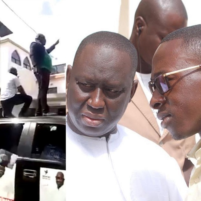 Ahmed Aïdara provoque Aliou Sall devant sa maison : La réaction de Pape Fall… (Apr Guédiawaye)