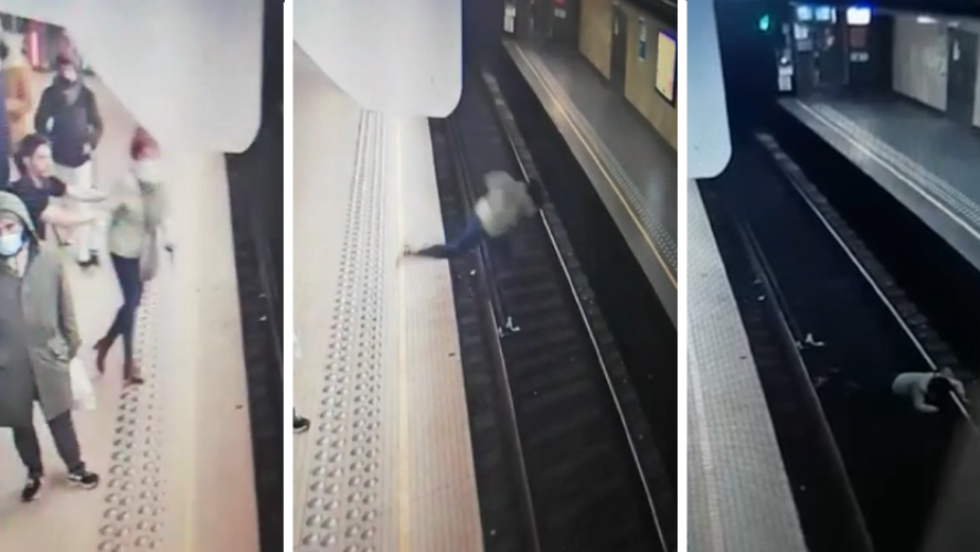 Belgique : Il pousse une femme sur les rails avant l’arrivée du métro (vidéo)