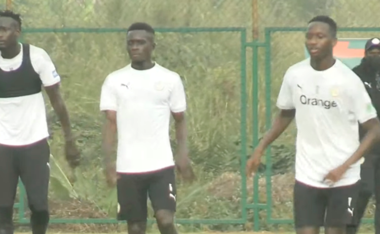 Can 2021 – Sénégal: Testé négatif, Gana Guèye s’est entrainé avec le groupe, Regardez!