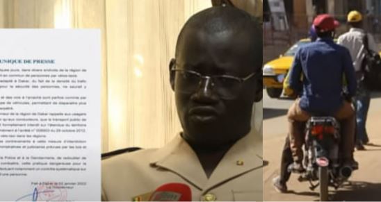 Interdiction de motos-taxis à Dakar : Le gouverneur annonce des sanctions-vidéo