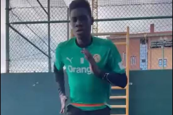 Can 2021: Ismaila Sarr travaille dur pour retrouver la compétition (vidéo)