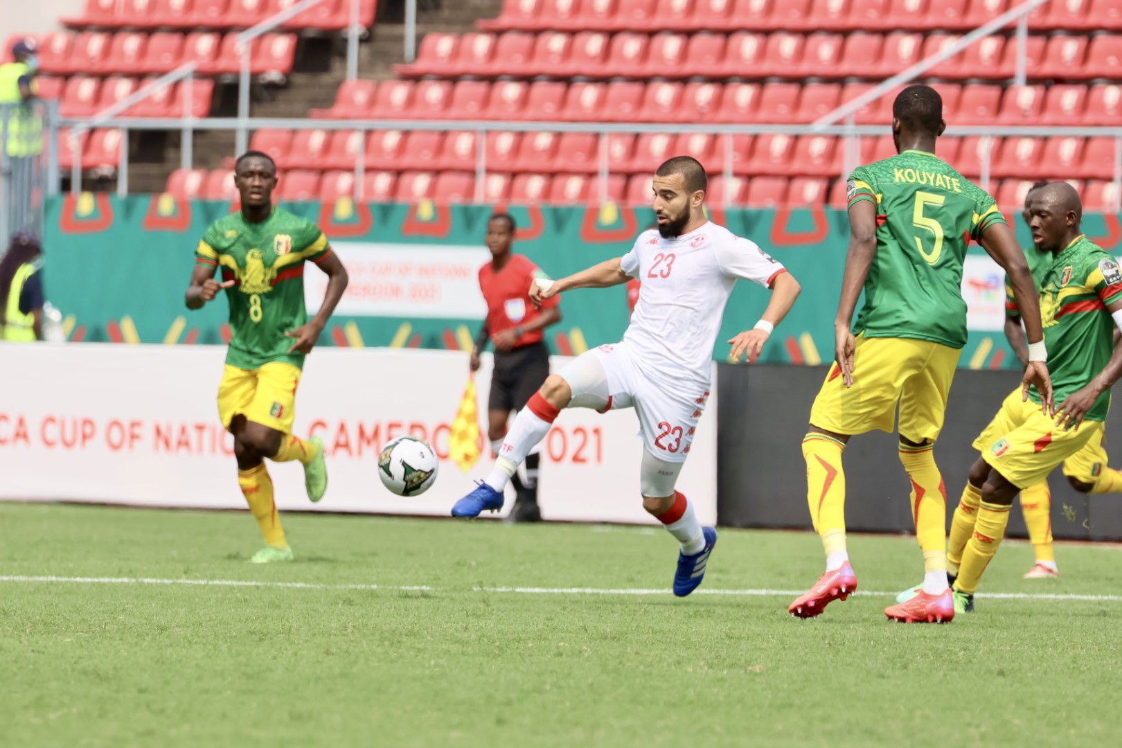 Can 2021: La Tunisie et le Mali à égalité à la mi temps (0-0)