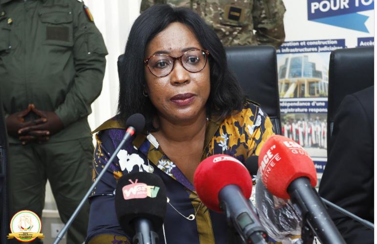 Guinée : La ministre de la Justice limogée par la junte au pouvoir