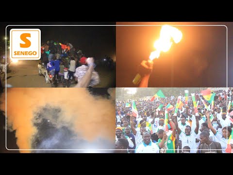 Le Sénégal Champion d’Afrique : Folle ambiance des supporters dans les rues de Mbacké (Senego Tv)