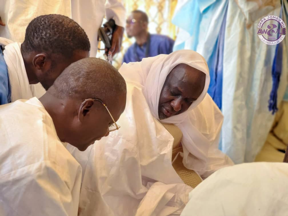 Magal Kazu Rajab 2022 : Dr Abdourahmane Diouf de Awalé était à Touba (Photos)