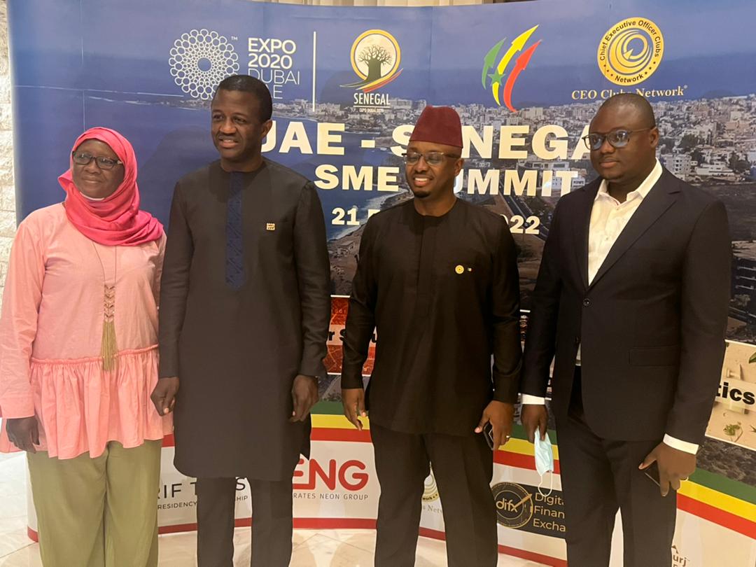 Expo Dubaï 2020 : Participation du DG de l&rsquo;Asepex et celui de l&rsquo;Adepme à UAE Sénégal SME summit (photos)