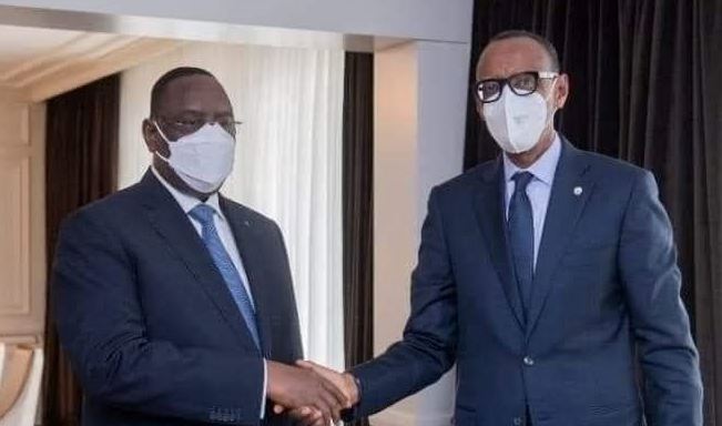 Inauguration du Stade Abdoulaye Wade : L’arrivée de Paul Kagamé, à Dakar (Photos)