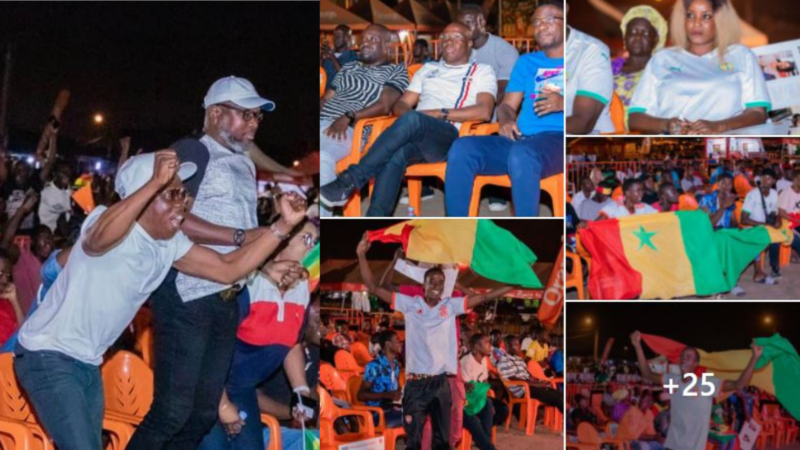 CAN 2021 : Le groupe Magic System de la Côte d’Ivoire a vibré au rythme des Lions du Sénégal (Photos)