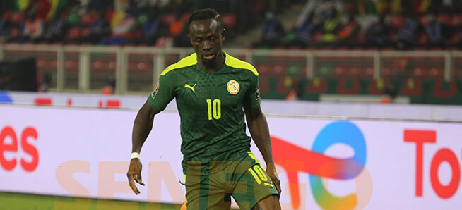 Foot: Sadio Mané élu meilleur joueur de la Can 2021