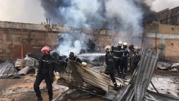 Saré Diahé (Kolda) : Le village presque ravagé par un feu de brousse…