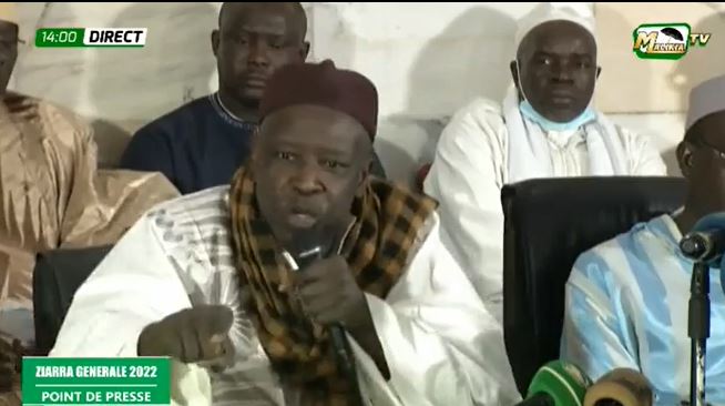 Serigne M. Sy Djamil : »La Ziarria générale de cette année va coïncider avec les 100 ans de Seydi Hadji Malick sur Terre… »(vidéo)