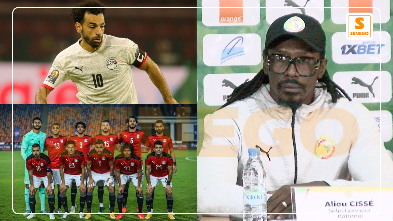 Aliou Cissé : « L’Égypte est revancharde et veut retourner au Mondial (…) le Sénégal est constitué pour aller au Mondial »