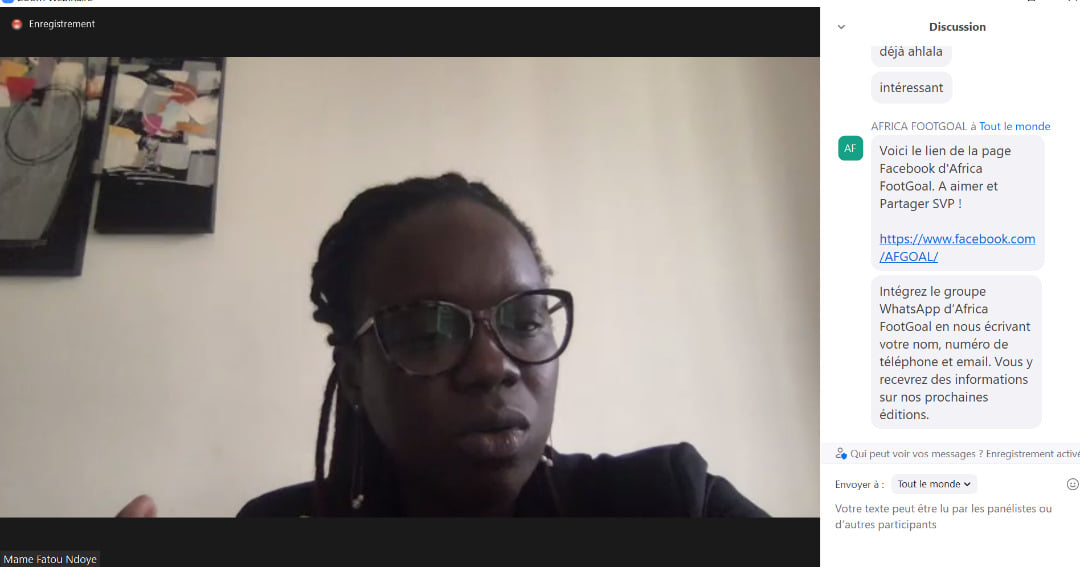Mame Fatou Ndoye : « Pape Diouf m’a prodigué beaucoup de conseils »