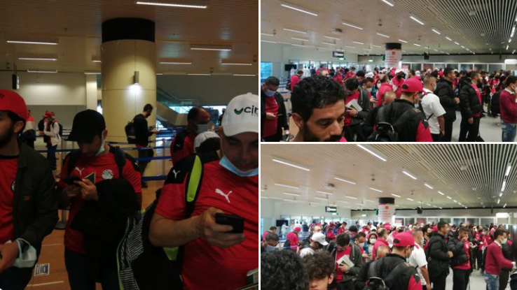 Sénégal – Egypte : Un nombre important de supporters des Pharaons débarque à l&rsquo;AIBD