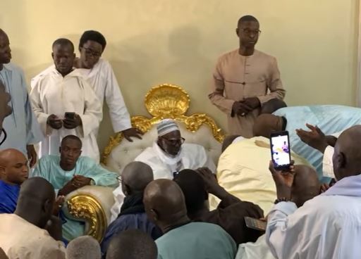 Ziar à Touba : Le khalife des Yallà-Yallà reçu par Serigne Mountakha (vidéo)