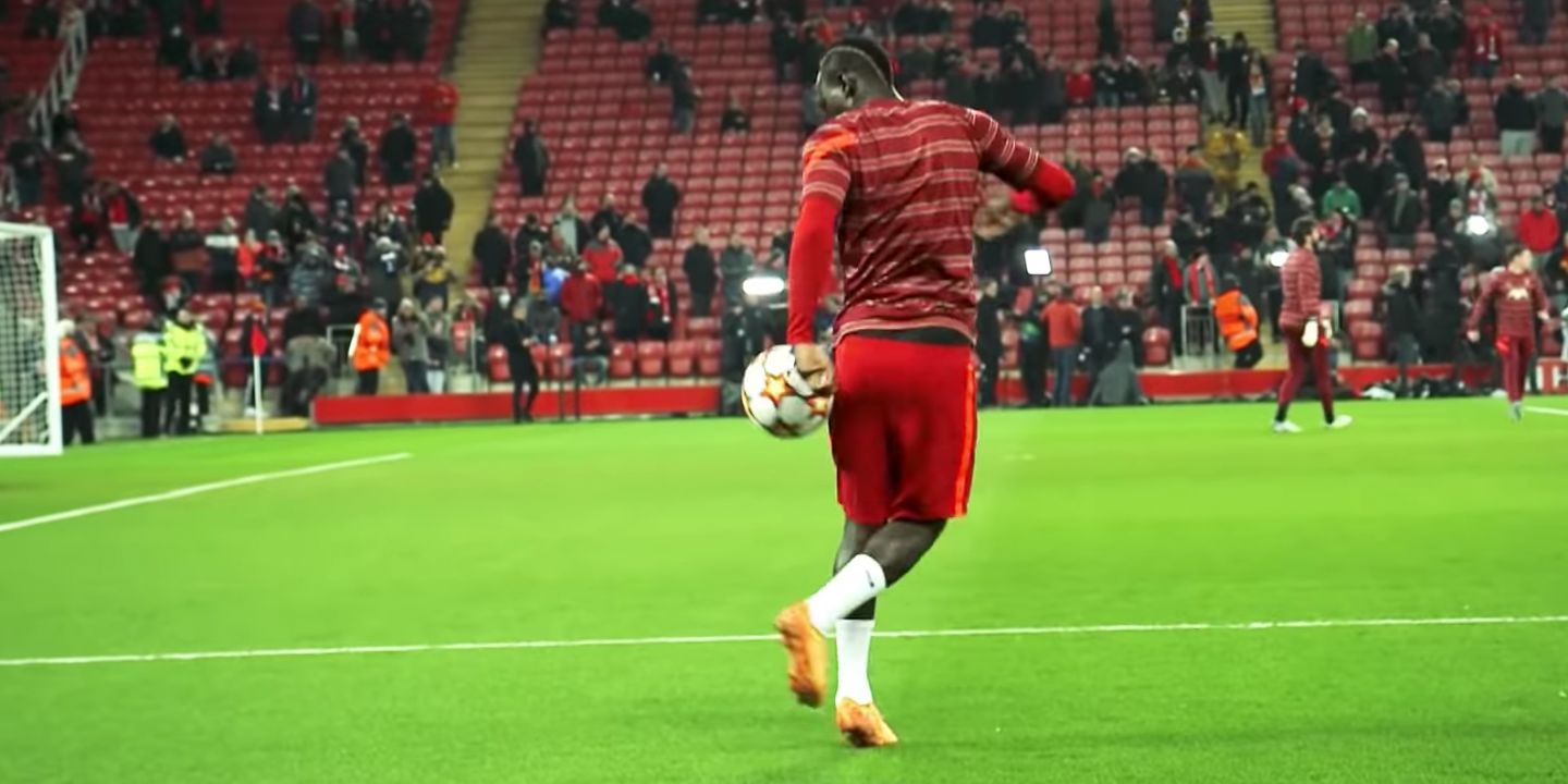 Anfield : Sadio Mané montre ses talents (Vidéo) 
