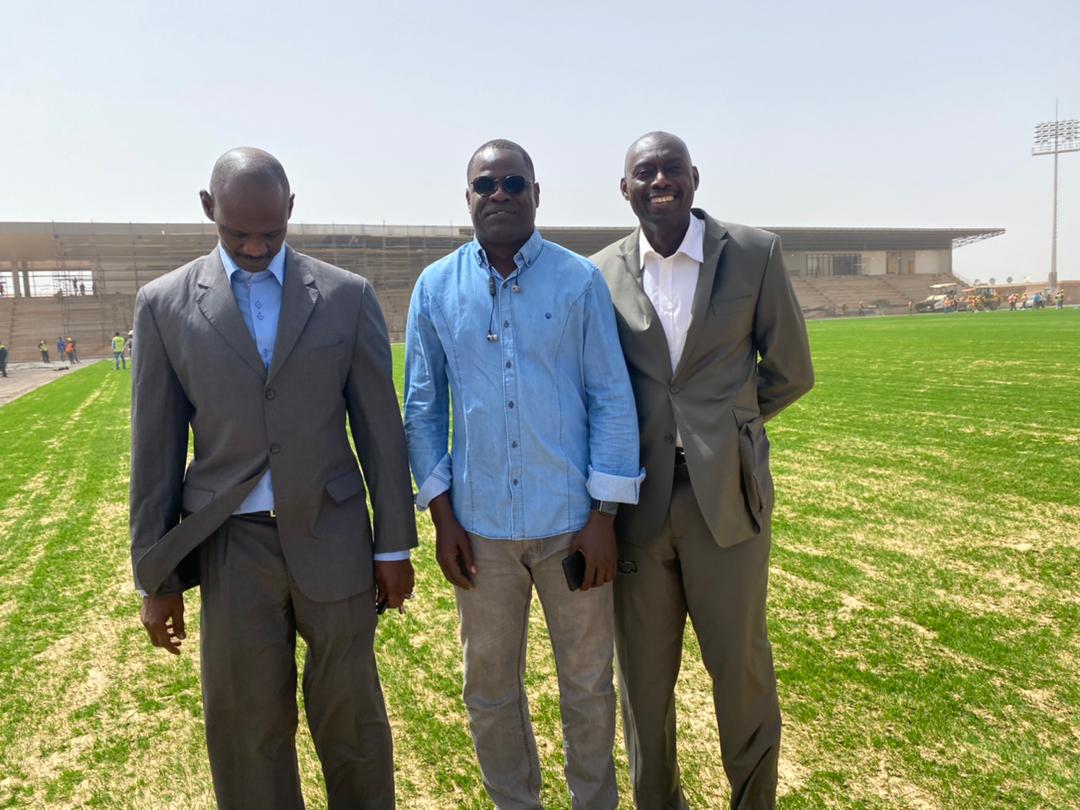 Athlétisme : Visite d’imprégnation de la Fédération dans le nouveau stade de Diamniadio (Vidéo)