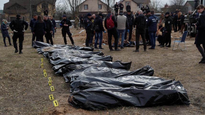 Guerre en Ukraine : Plus de 1200 corps découverts dans la région de Kiev