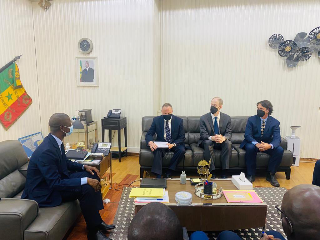Sénégal : Le ministre de l&rsquo;Intérieur reçoit le nouvel ambassadeur des Etats-Unis (Photos)