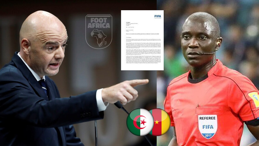 Algérie-Cameroun : La lettre de la Fifa à l’arbitre Bakary Gassama