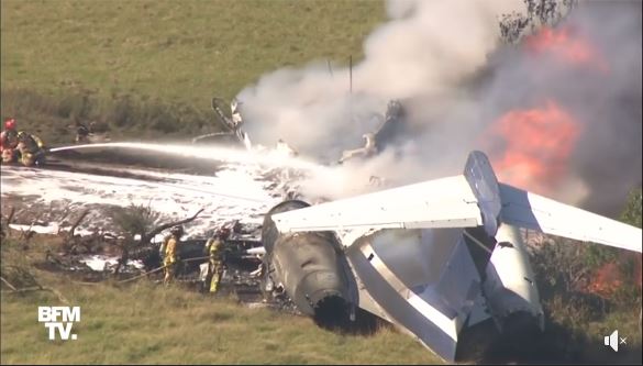 Guerre en Ukraine : Un avion de transport militaire s’écrase dans le sud du pays