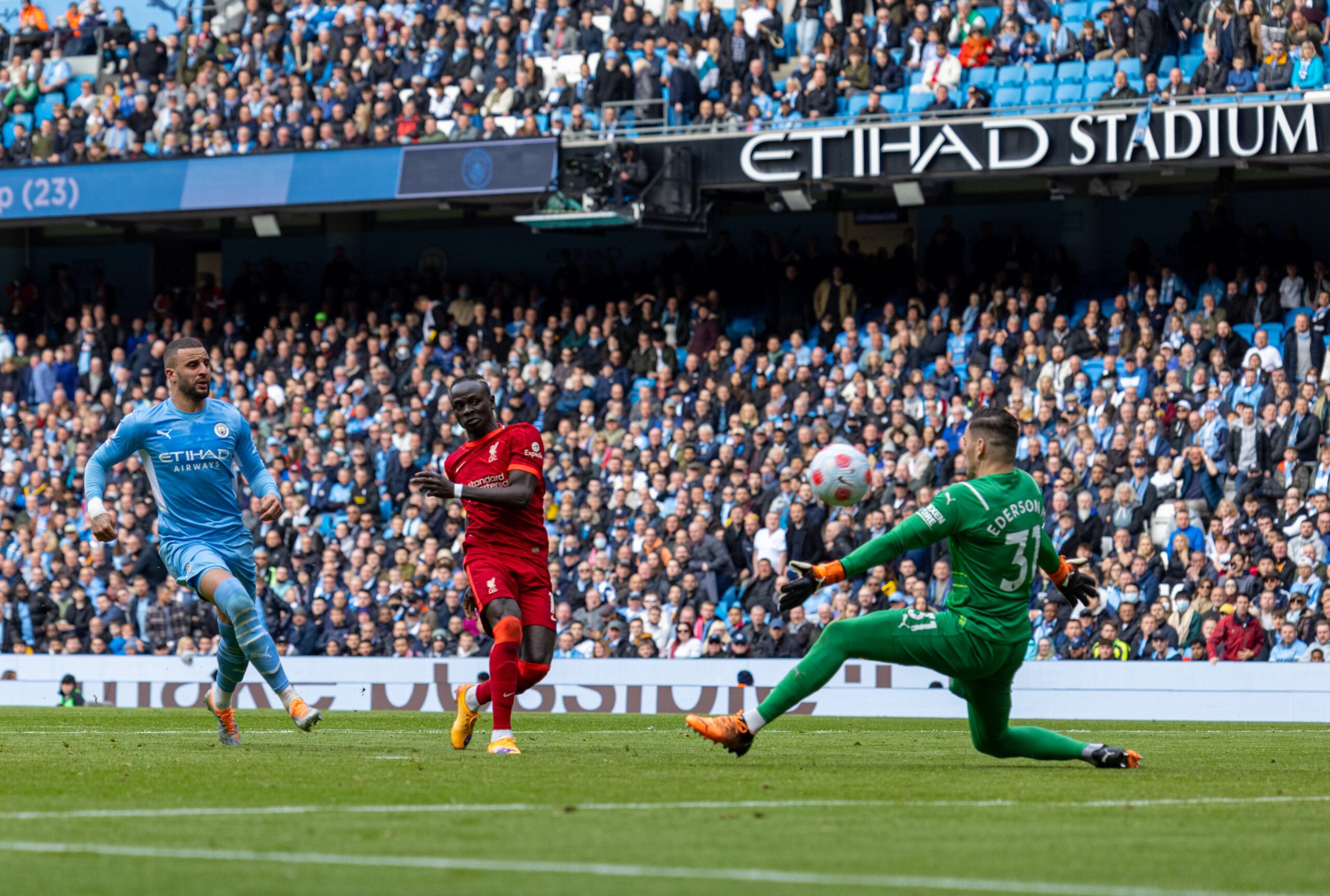Premier League : Comme à l’aller, Man City et Liverpool se quittent dos à dos, Sadio Mané buteur!