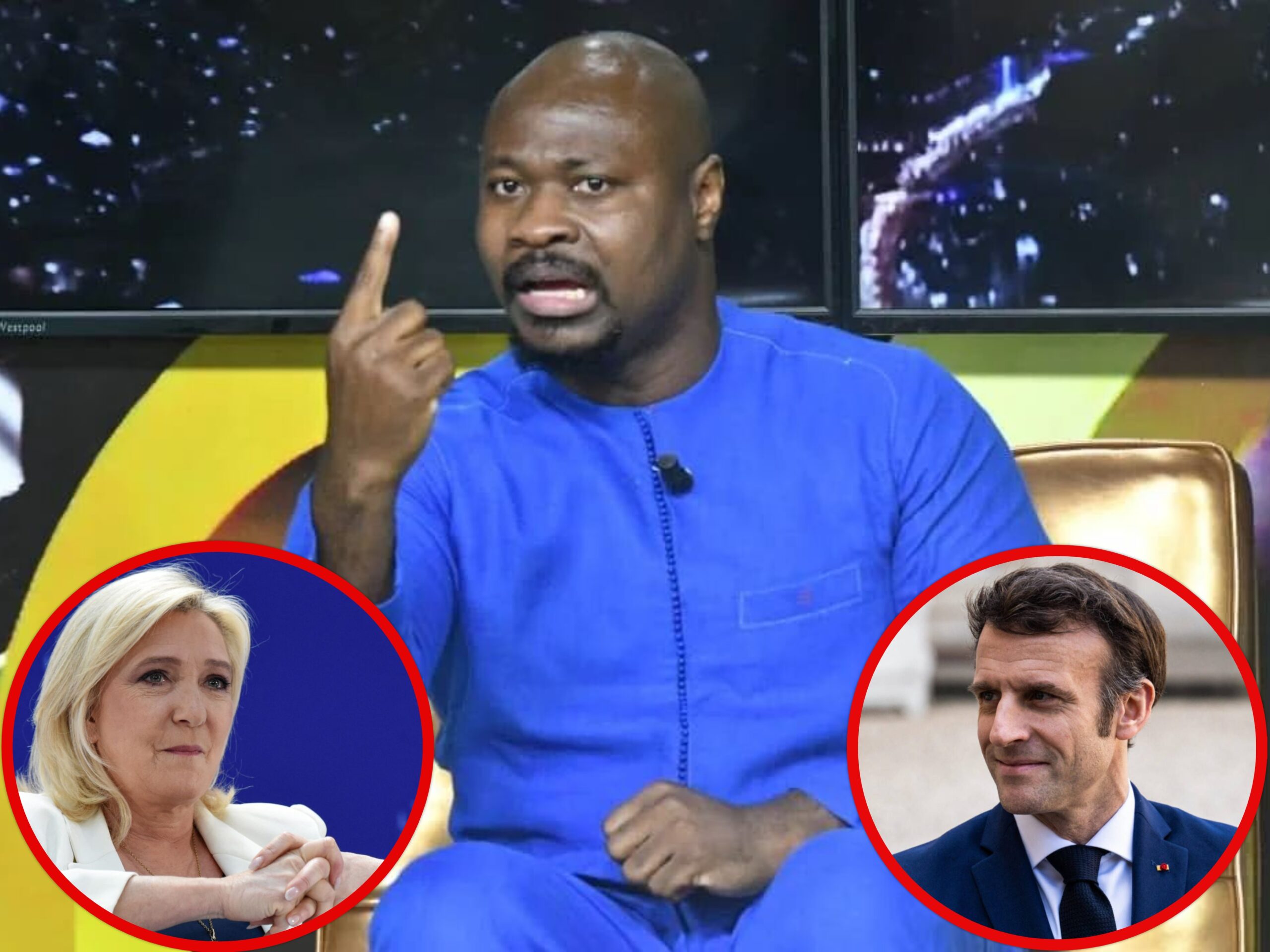 Guy M. Sagna : « Que cela soit Macron ou Marine, pour nous c’est « pour la souveraineté monétaire FRANCE DÉGAGE ! »