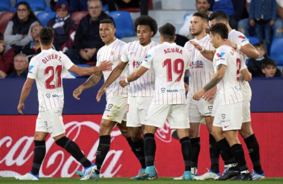 Liga : Tombeur de Levante, le Séville FC reprend provisoirement la deuxième place