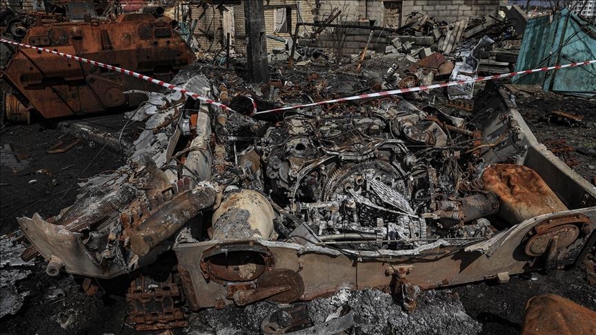 La Russie annonce la destruction d’un dépôt de munitions dans le centre de l’Ukraine