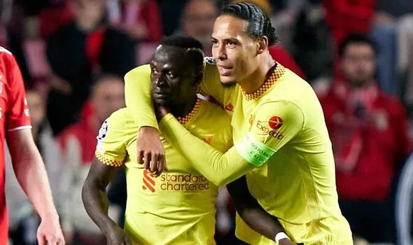 Sur la Coupe du monde : Sadio Mané fait une blague à Van Dijk