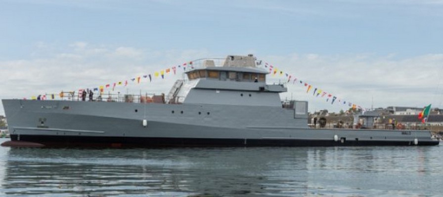 La France met à l’eau le 1er navire de 3 patrouilleurs pour la marine sénégalaise