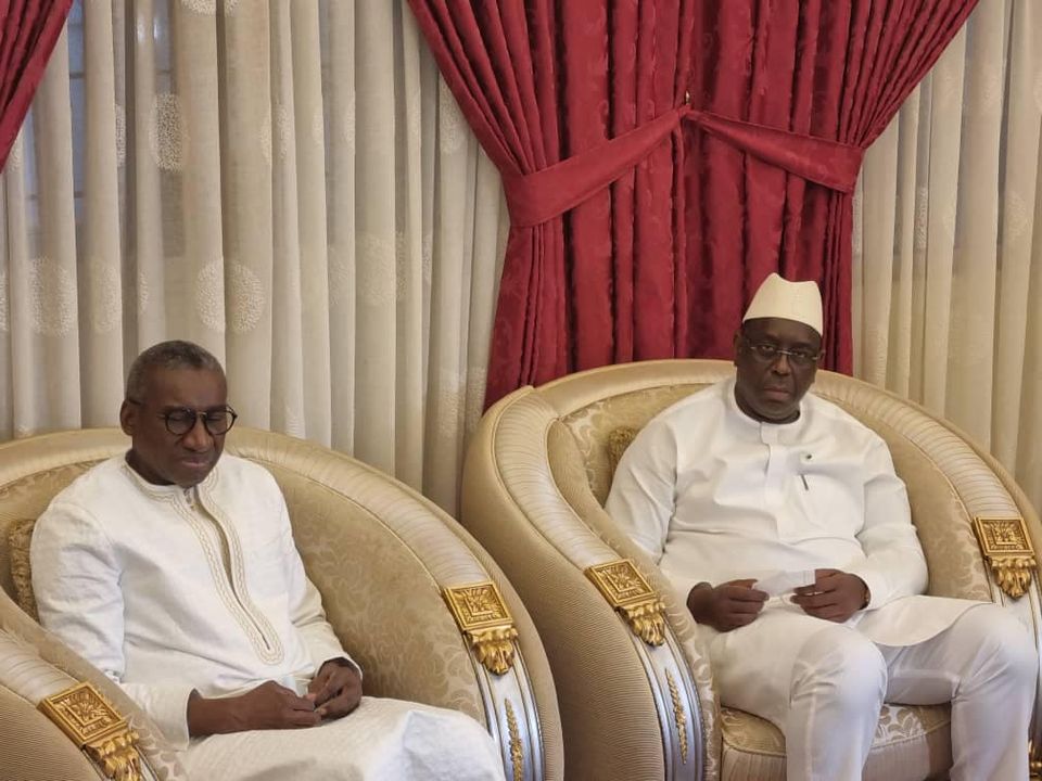 Décès de son frère : Sidiki Kaba a reçu les condoléances du Chef de l’Etat (Photos)