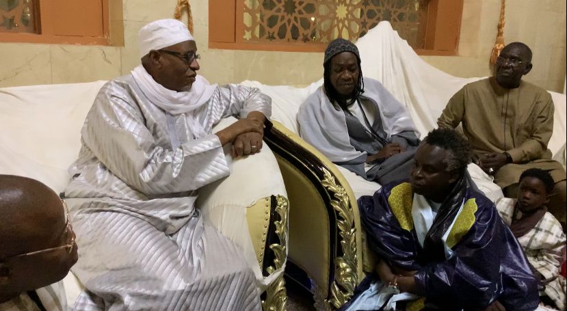 Serigne Mountakha Mbacké à Dakar : Cherif Abdou Aziz Fall Tilala ...