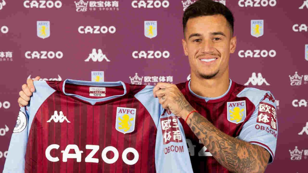 Mercato : Prêté par Barcelone, Philippe Coutinho s’engage définitivement avec Aston Villa