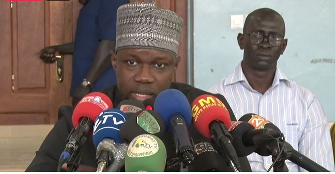Direct Ziguinchor : Sonko anime une conférence de presse sur la gestion municipale de l’équipe sortante…(vidéo)