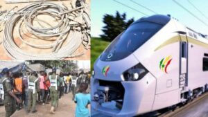 Cet acte de vandalisme sur le TER DAKAR s’il n’est pas verrouillé pourrait se reproduire