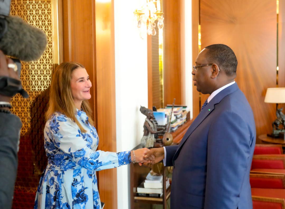Audience : Melinda Gates reçue par le Président Macky Sall (images)