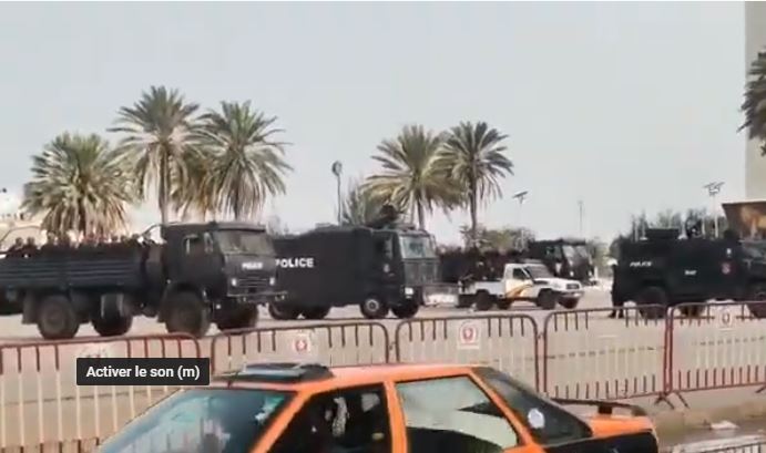 Urgent / Manif du 17 juin : La ville de Dakar bunkerisée. Regardez !