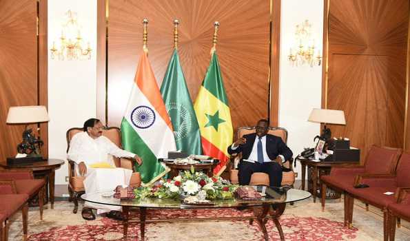 Le vice-président de l’Inde chez Macky : L’intérêt de ce pays pour le Sénégal…