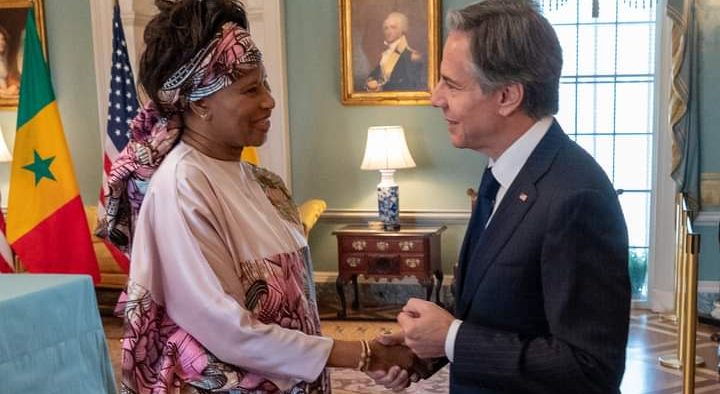 Coopération Sénégal-Etats Unis : Aïssata Tall Sall reçue par Anthony Blinken à Washington Dc