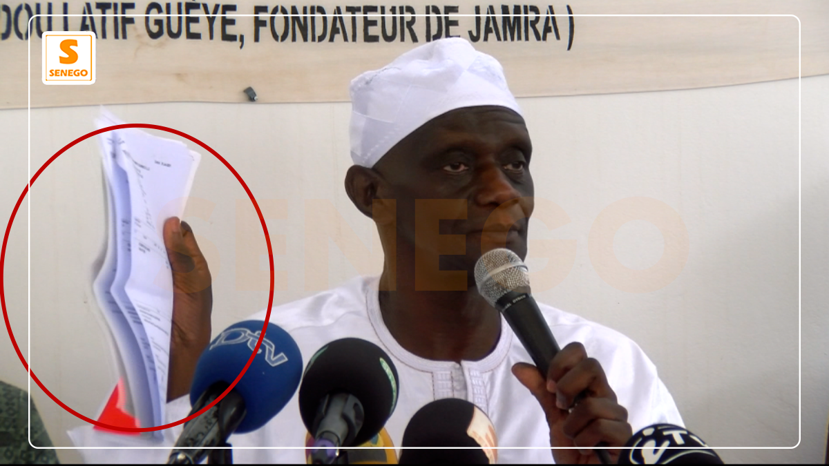 Dubaï Porta Potty : La liste des 55 Sénégalais impliqués remise à Macky par Jamra (Senego TV)