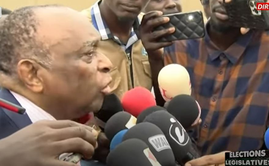 Jean Paul Diaz après son vote : « bou kén labathie quoi que ce soit… »(vidéo)