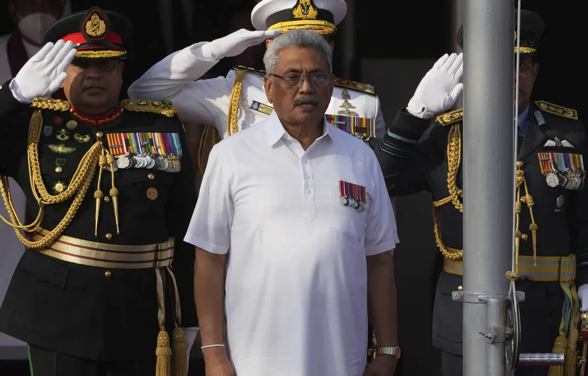 Sri Lanka : Le Président a remis sa démission au Parlement par mail